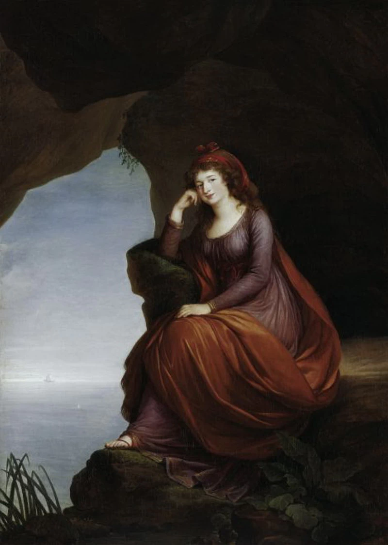 Ritratto di Maria Josepha Hermengilde, principessa di Liechtenstein